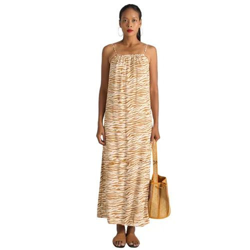 Váy Nữ F2 Fashion & Freedom Linen D616-VK-S-0622 Màu Vàng Kem Size S