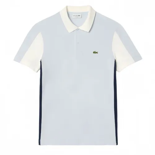 Áo Polo Nam Lacoste Pique Colourblock Shirt PH1302 - IHJ Màu Ghi Size 3