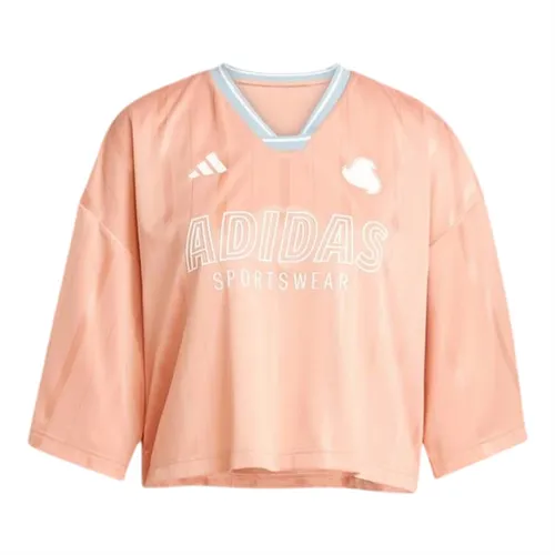 Áo Thun Nữ Adidas Women's Tiro Oversize 3-Stripes Jersey JG4095 Màu Cam Size S