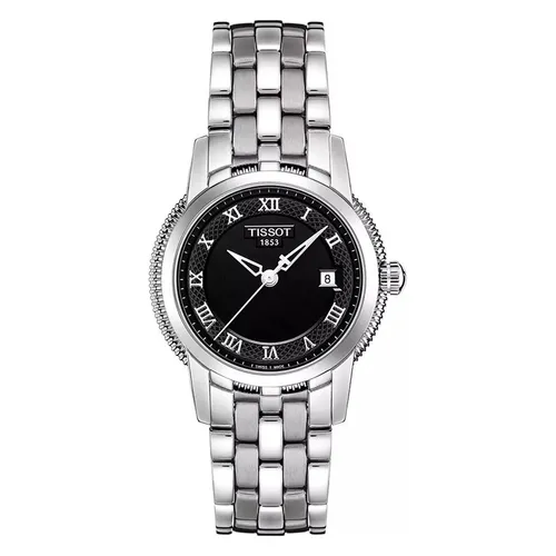 Đồng Hồ Nữ Tissot Ballade III T031.210.11.053.00 Watch 28mm Màu Bạc - Đen