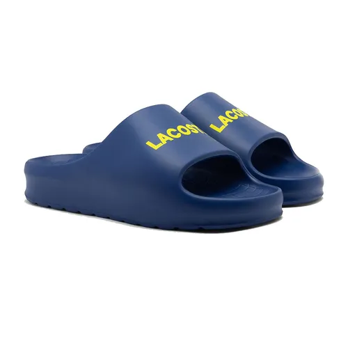 Dép Lacoste Sandalias Serve Slide 2.0 Para Hombre 50CMA0023-2S1 Màu Xanh Đậm Size 6