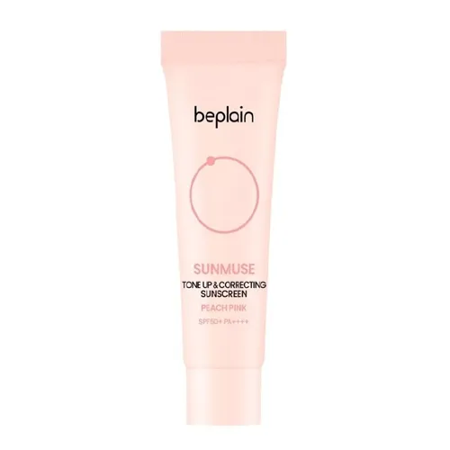 Kem Chống Nắng Nâng Tone Beplain Sunmuse Tone-Up & Correcting Peach Pink Sunscreen 50ml