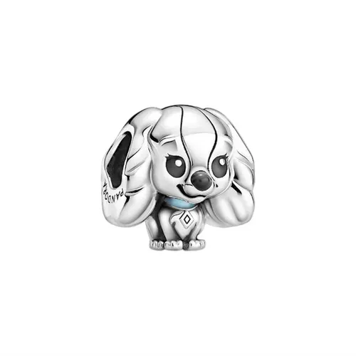 Hạt Vòng Charm Pandora Disney Lady Charm 799386C01 Màu Bạc