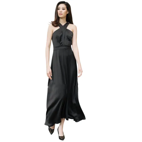 Váy Nữ F2 Fashion & Freedom Silk Queen Of The Night D415-D-S-0520 Màu Đen Size S