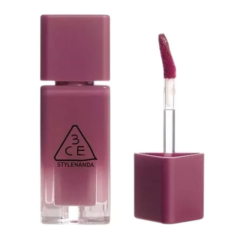 Son Bóng Dưỡng Ẩm 3CE Gummy Oil Tint 06 Mauve Jelly Màu Hồng Tím 4g