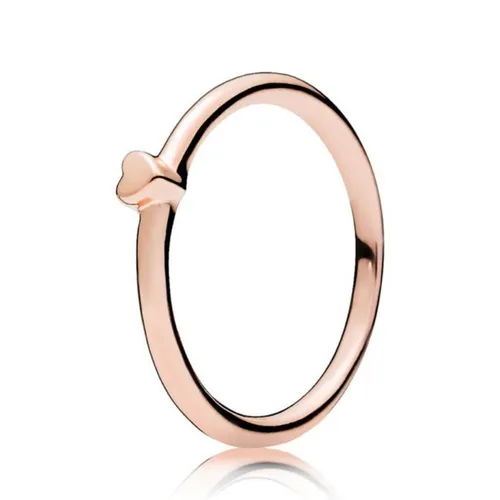 Nhẫn Nữ Pandora Rose Puzzle Heart Ring 186551 Màu Vàng Hồng Size 54