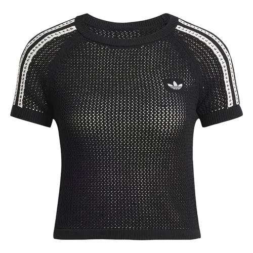 Áo Thun Nữ Adidas Knitted Crochet Cali Tee KC6481 Màu Đen Size S