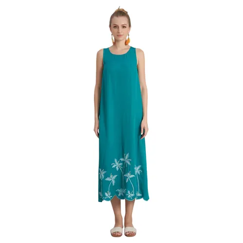 Váy Linen Nữ F2 Fashion & Freedom Holiday Vibes D704-X-S-0323 Màu Xanh Size S