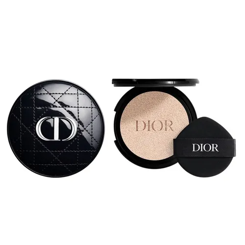 Combo Case Dior Forever Glossy Cannage + Lõi Phấn Nước Dior Forever Cushion Matte Tone 0N