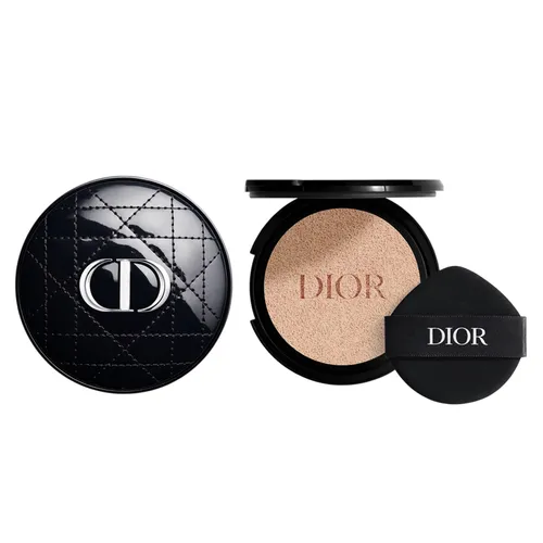 Combo Case Dior Forever Glossy Cannage + Lõi Phấn Nước Dior Forever Cushion Matte Tone 1N