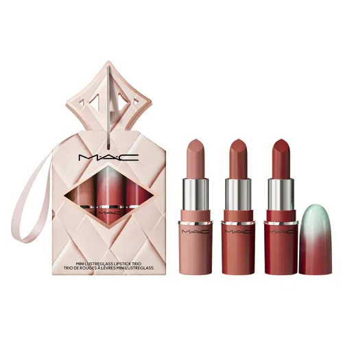Set Son MAC Wildest Gleams Mini Lustreglass Lip Trio Classics (1.8g x 3)