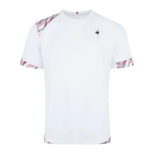 Áo Phông Nam Le Coq Sportif LN6SHT22MV-WH00 T-shirt Màu Trắng Size S