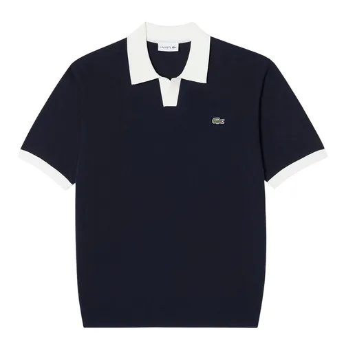 Áo Polo Nam Lacoste Regular Fit Navy Blue PH843E 166 Màu Xanh Đen Size 3