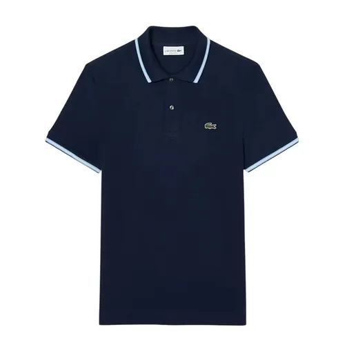 Áo Polo Nam Lacoste Regular Fit Trim Accent L.12.12 PH9875 166 Màu Xanh Navy Size 4
