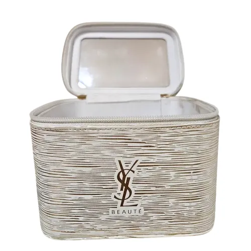Hộp Đựng Mỹ Phẩm Yves Saint Laurent YSL Limited 2025 Gift (White&Gold) Màu Trắng - Vàng