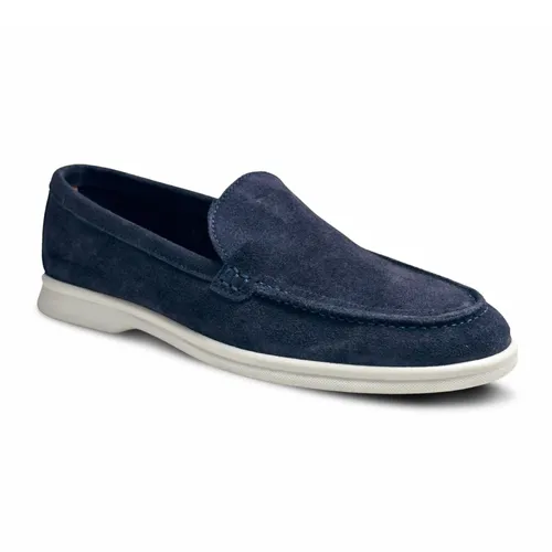 Giày Lười Nam Valdoro 21 Casmocio Blu ENEA-SUEDE_NAVY Màu Xanh Navy Size 39