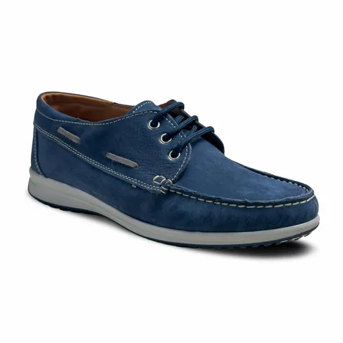 Giày Thể Thao Nam Valdoro 09 Nabuk Jeans VALDORO-SUEDE_BLUE Màu Xanh Jean Size 39