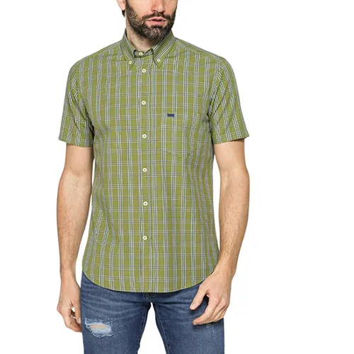 Áo Sơ Mi Nam Carrera Jeans 213C1230A_90H Màu Xanh Kẻ Size M