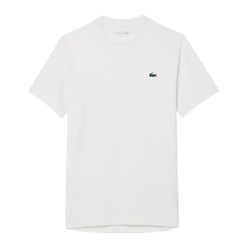 Áo Thun Nam Lacoste UV Protect Lightweight Stretch Sport TH8920 55G 001 Tshirt Màu Trắng Size 3