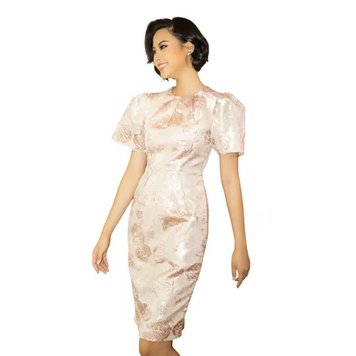 Váy Liền Nữ F2 Fashion & Freedom Queen Of The Night D477-H-S-1020 Màu Hồng Size S