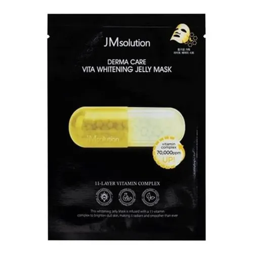 Mặt Nạ Dưỡng Ẩm Da JM Solution  Derma Care Vita Whitening Jelly Mask 30ml (Bản Vàng)