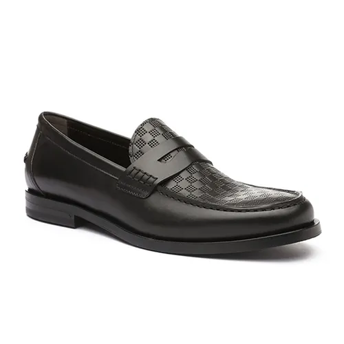 Giày Lười Nam Germano Bellesi 229 Màu Đen Size 40