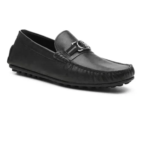 Giày Lười Nam Germano Bellesi 134 Màu Đen Size 39