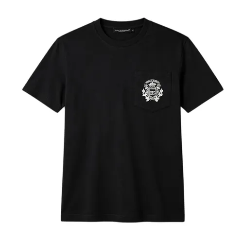 Áo Phông Nam Dolce & Gabbana D&G G8RA2Z G7PZE N000 Màu Đen Size 48
