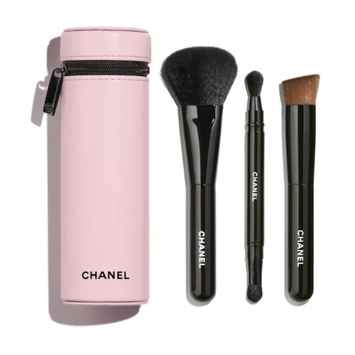 Set Cọ Trang Điểm Chanel Codes Couleur Limited Edition Brush Set Màu Hồng