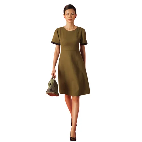 Váy Liền Nữ F2 Fashion & Freedom Ruby Key Colour Trends D549-XC-S-1021 Màu Xanh Cốm Size S