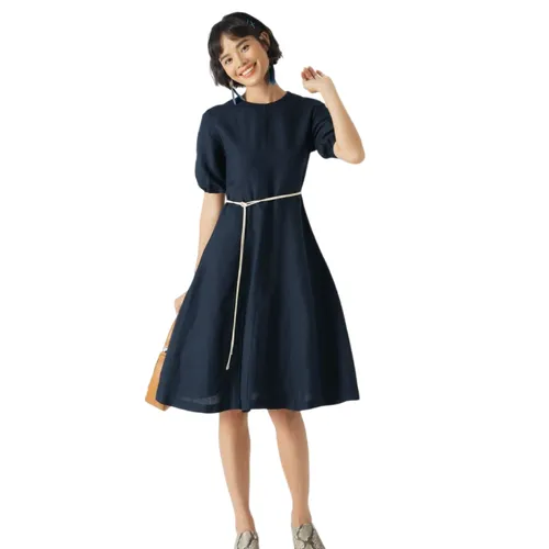 Váy Liền Nữ F2 Fashion & Freedom Becoming Discover D501-XD-S-0321 Màu Xanh Đen Size S