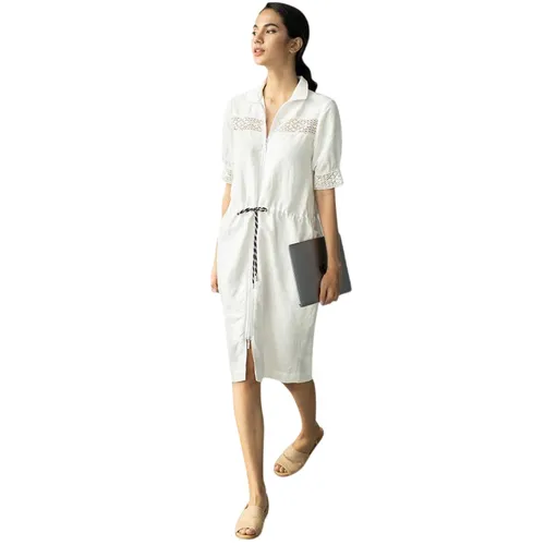 Váy Nữ F2 Fashion & Freedom Linen Inspiration At Work D462-TR-S-0820 Màu Trắng Size S