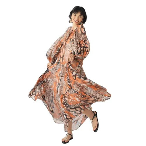 Váy Suông Nữ F2 Fashion & Freedom Becoming Color Me D502-CHT-S-0321 Màu Cam Size S