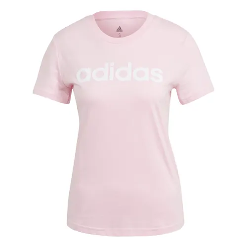 Áo Thun Nữ Adidas Essentials Slim Logo Tee Pink GL0771 Tshirt Màu Hồng Size S