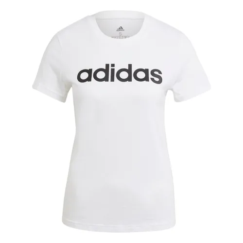 Áo Thun Nữ Adidas Essentials Slim Logo Tee White GL0768 Tshirt Màu Trắng Size S
