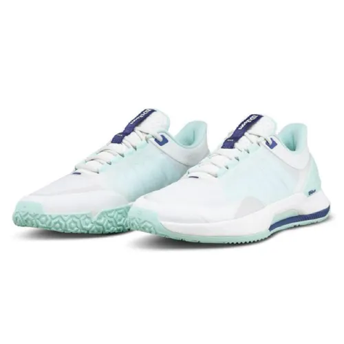 Giày Tennis/Pickleball Nữ Wilson Intrigue Tour OC White WRS340110 Màu Trắng Phối Xanh Size 36.5
