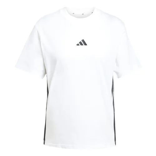 Áo Thun Nữ Adidas Cotton 3-Stripes Essentials White JD0844 Tshirt Màu Trắng Size L