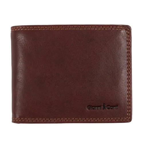 Ví Nam Gianni Conti 917020-28 Màu Nâu Đậm