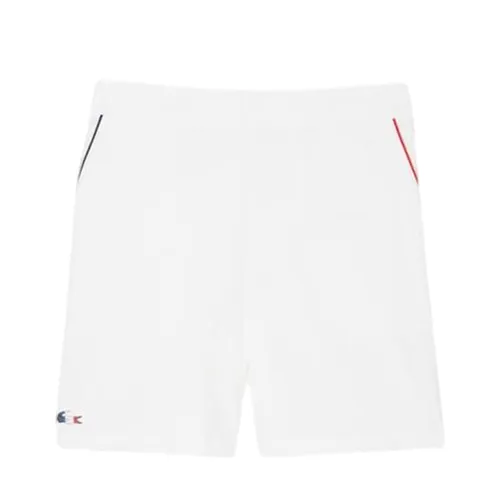 Quần Short Nam Lacoste French Tennis Team GH0556 - 001 Màu Trắng Size 3