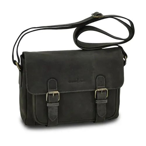 Túi Đeo Chéo Nam Gianni Conti Crossbody Bag 964158-16 Màu Ghi Xám