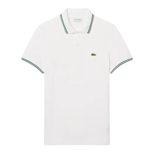 Áo Polo Nam Lacoste Men's Regular Fit Trim Accent L.12.12 PH9875 - 001 Màu Trắng Size 4