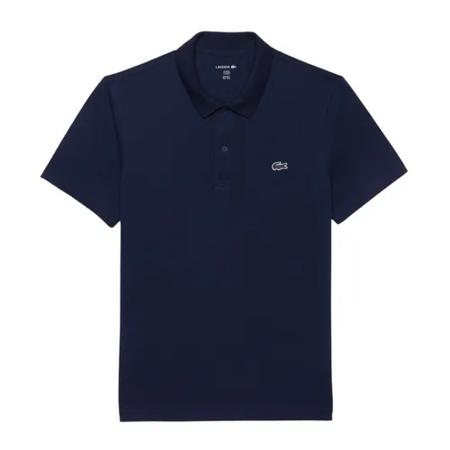 Áo Polo Nam Lacoste Regular Fit Cotton Polo Shirt DH8342 - 166 Màu Xanh Navy Size 4
