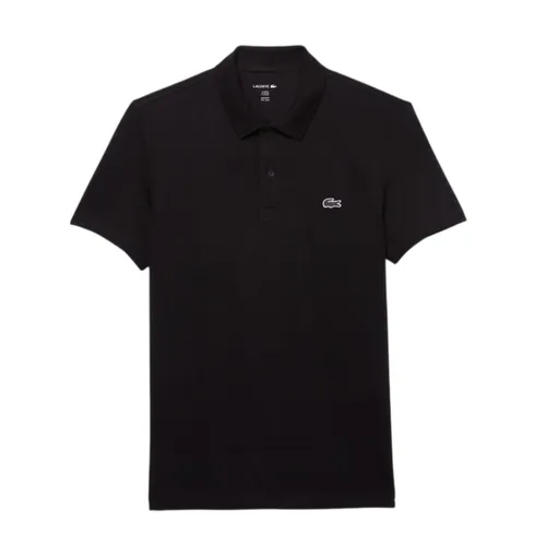 Áo Polo Nam Lacoste Regular Fit Cotton Polo Shirt DH8342 - 031 Màu Đen Size 4