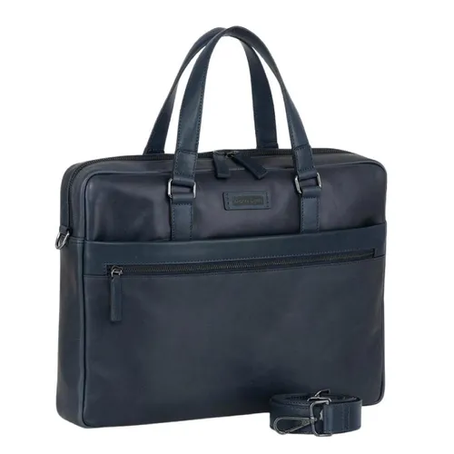 Túi Laptop Nam Gianni Conti 6051320-40 Màu Xanh