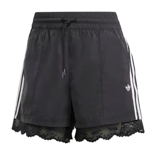 Quần Short Nữ Adidas Originals 3 Stripe Black II5605 Màu Đen Size S
