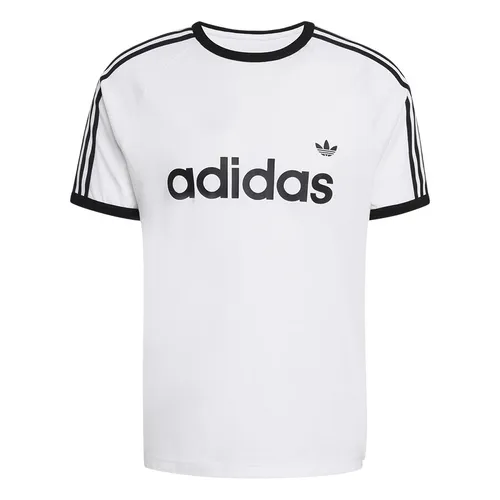 Áo Thun Nam Adidas 3 Stripes Ringer White KF0418 Màu Trắng Size S