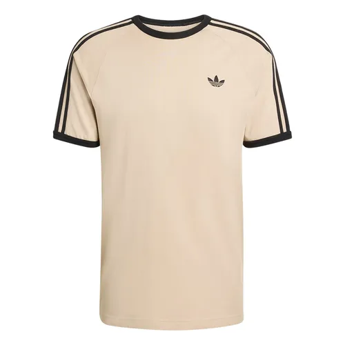 Áo Thun Nam Adidas Originals 3-Stripes Beige/ Black KE7964 Màu Be Đen Size S
