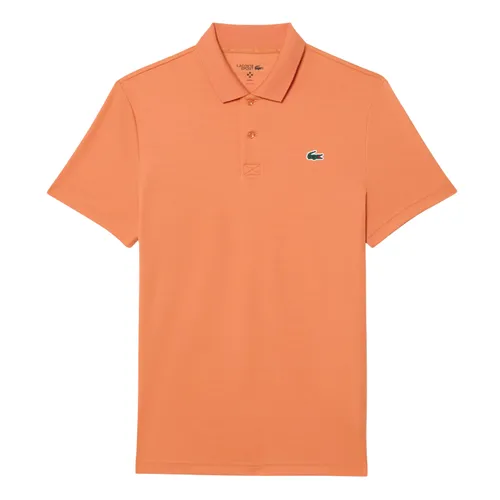 Áo Polo Nam Lacoste x Daniil Medvedev Men's Slim Fit Tennis DH9985 - IY0 Màu Cam Đất Size 3