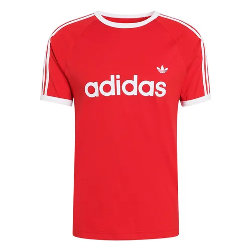 Áo Thun Nam Adidas 3-Stripes Slim Ringer T-Shirt KF0416 Màu Đỏ Size S