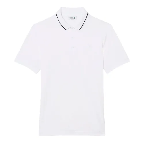 Áo Polo Nam Lacoste Ultra Dry Heritage DH0164 - 001 Màu Trắng Size 3